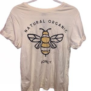 Natural Organic Honey Bee Shirt